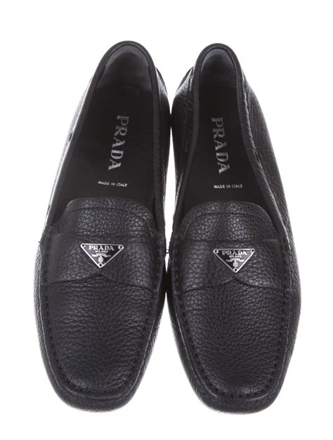 prada loafer slipper|Prada driving loafers women's.